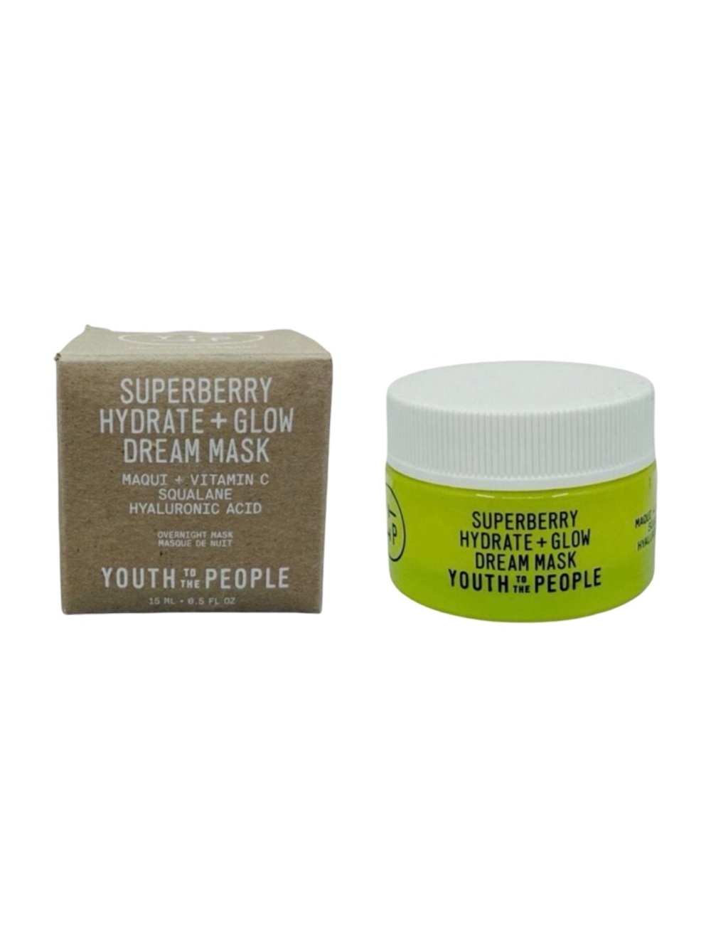 Youth To The People Mini SuperBerry Hydrate + Glow Dream Mask - 0.5 fl oz